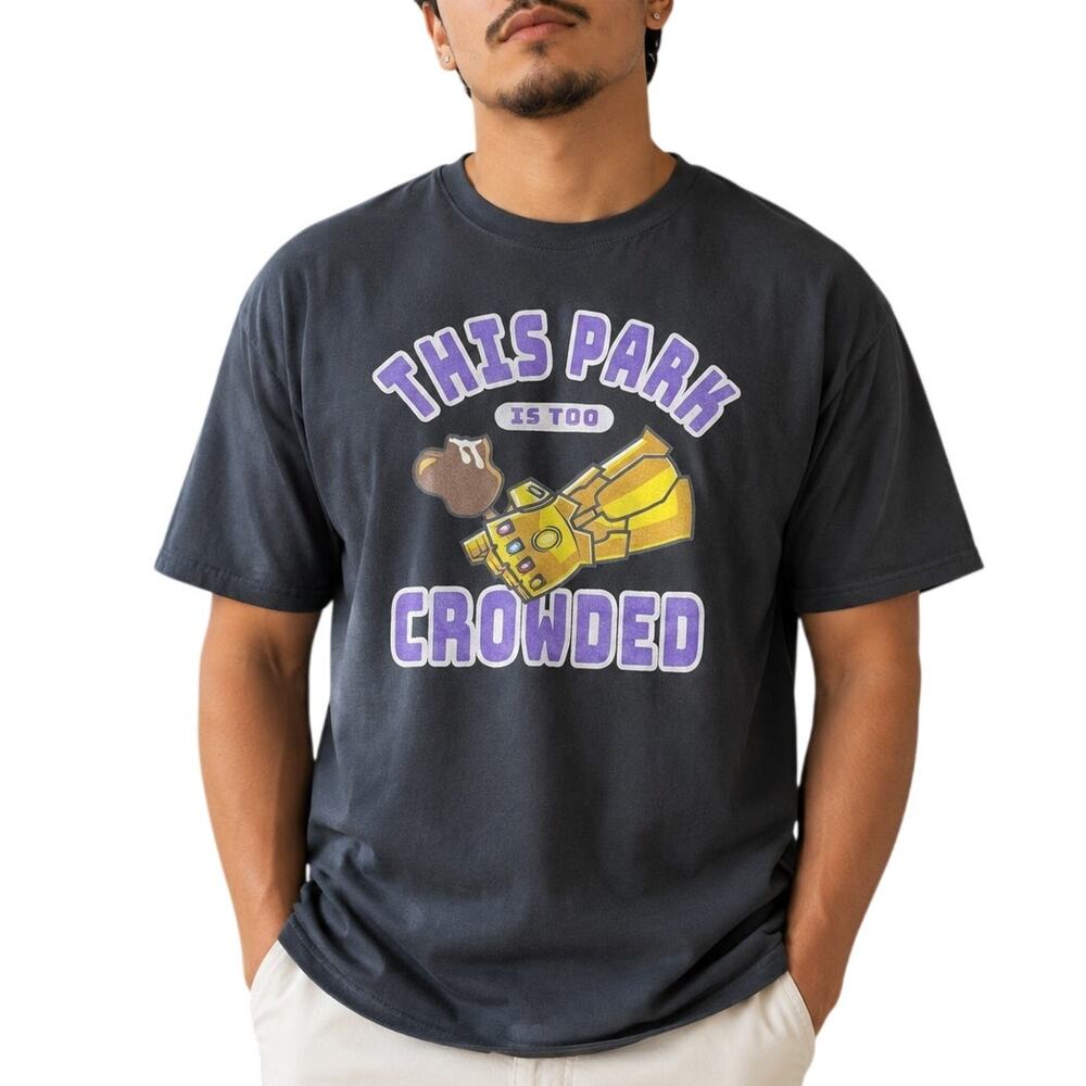 Marvel Thanos Infinity Gauntlet Graphic T-Shirt Unisex Large